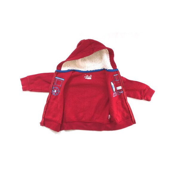 HOODIE, 18M, JUMPING BEANS, choo choo train - Picture 3 of 4